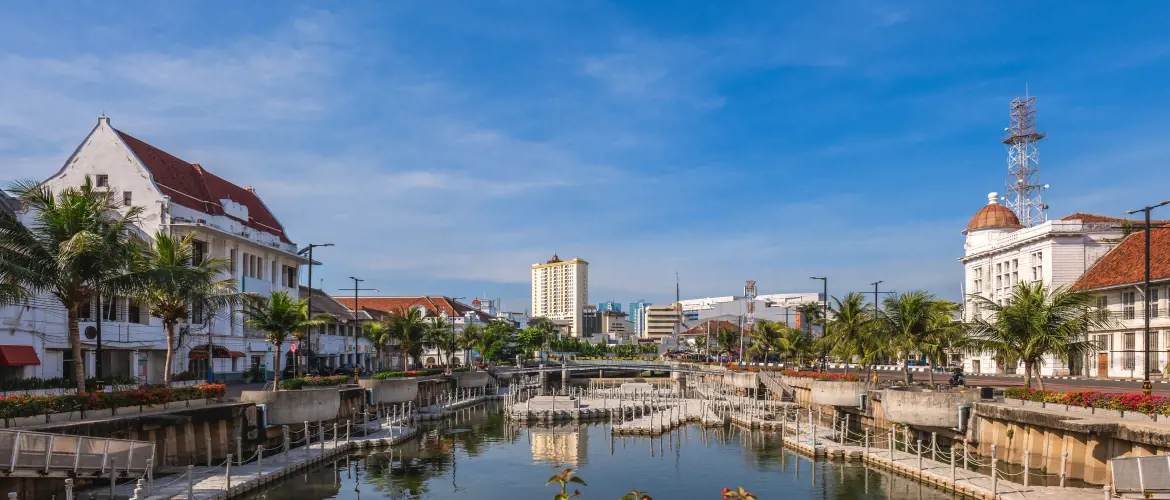 Kelionės į Indonezija - Senamiestis Kotos rajone.
