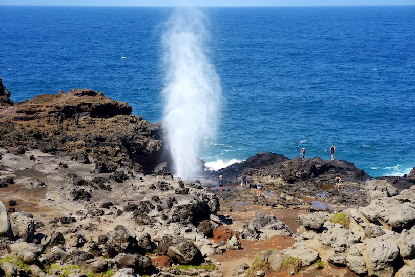 Kelionės į Havajus 15. Nakalele Blowhole